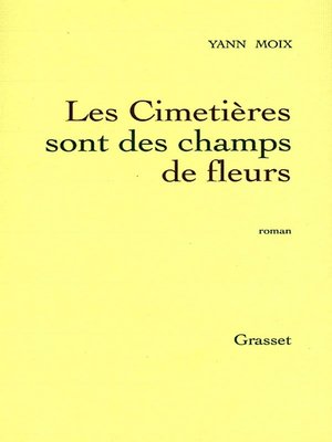 cover image of Les cimetières sont des champs de fleurs